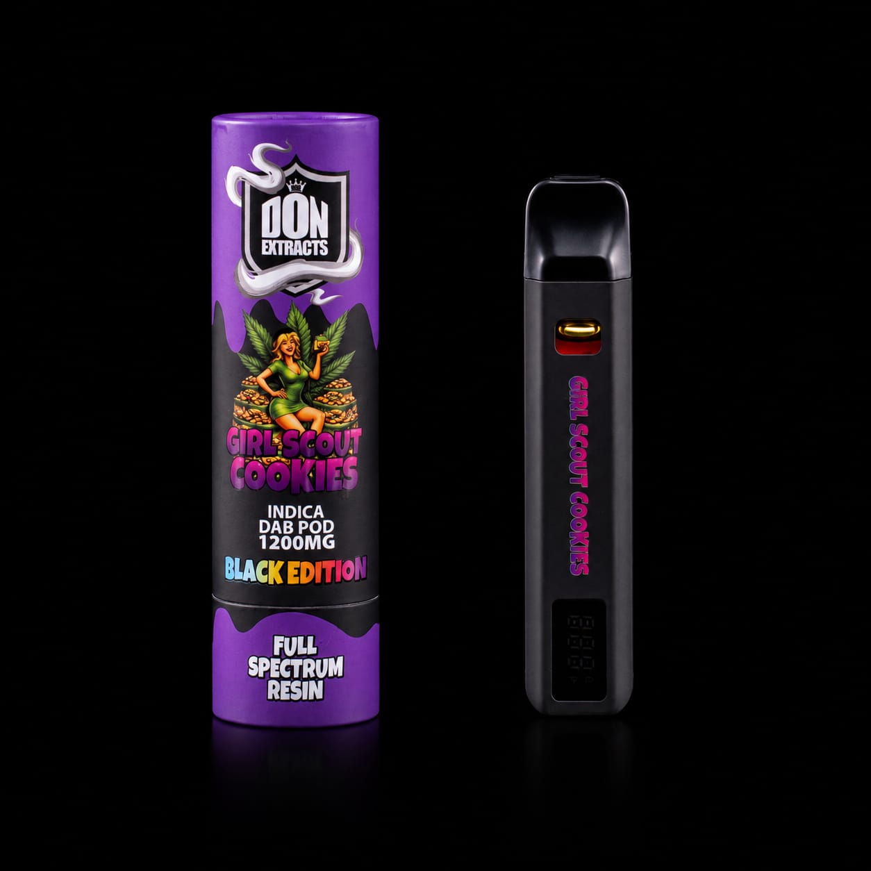 Girl Scout Cookies Black Edition dab pod