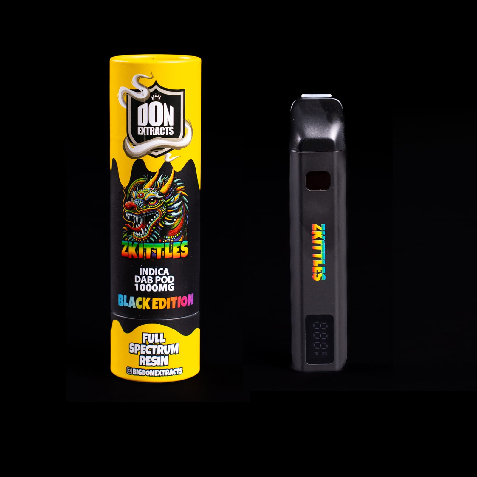 Zkittles Black Edition dab pod