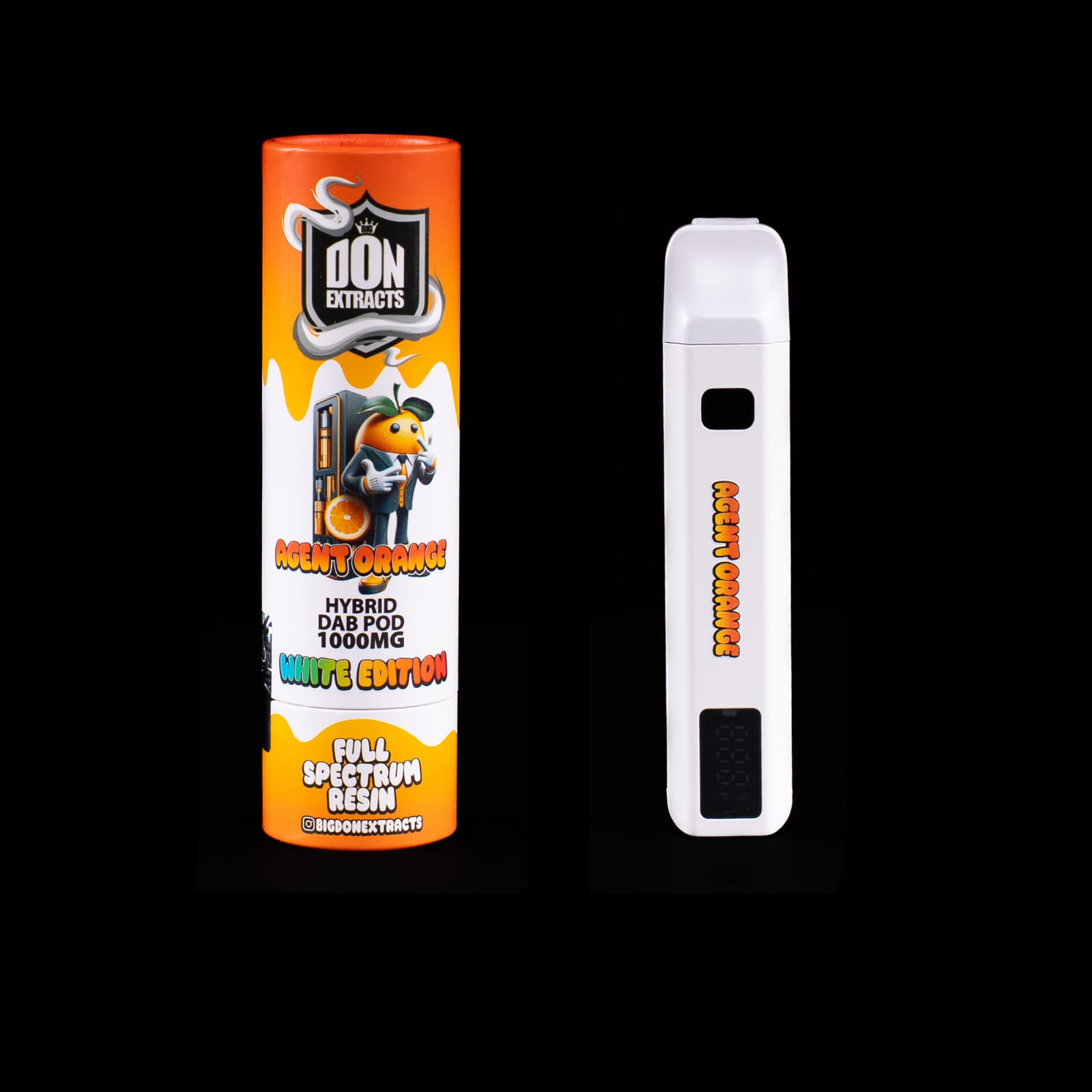 Agent Orange White Edition dab pod