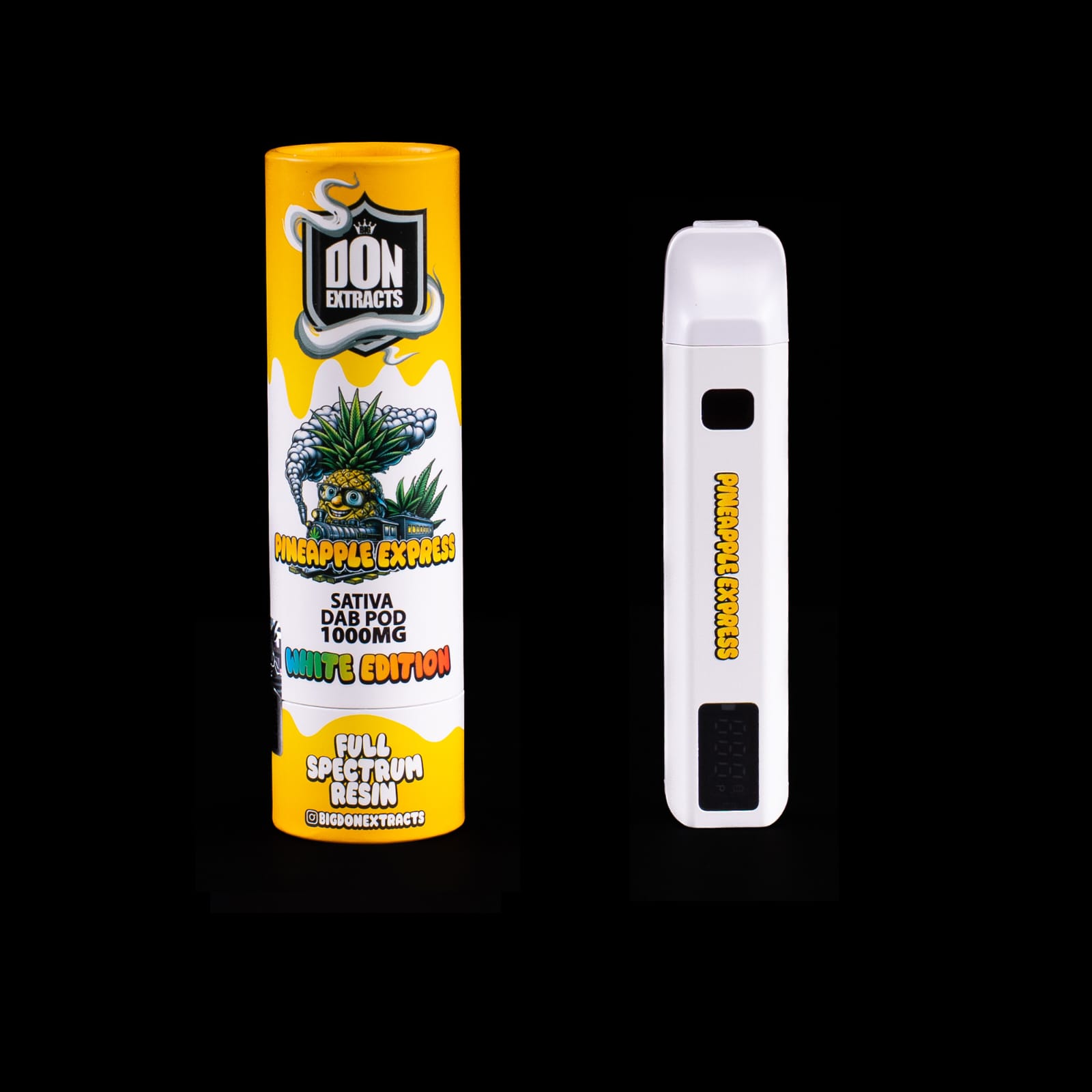 Pineapple Express White Edition dab pod