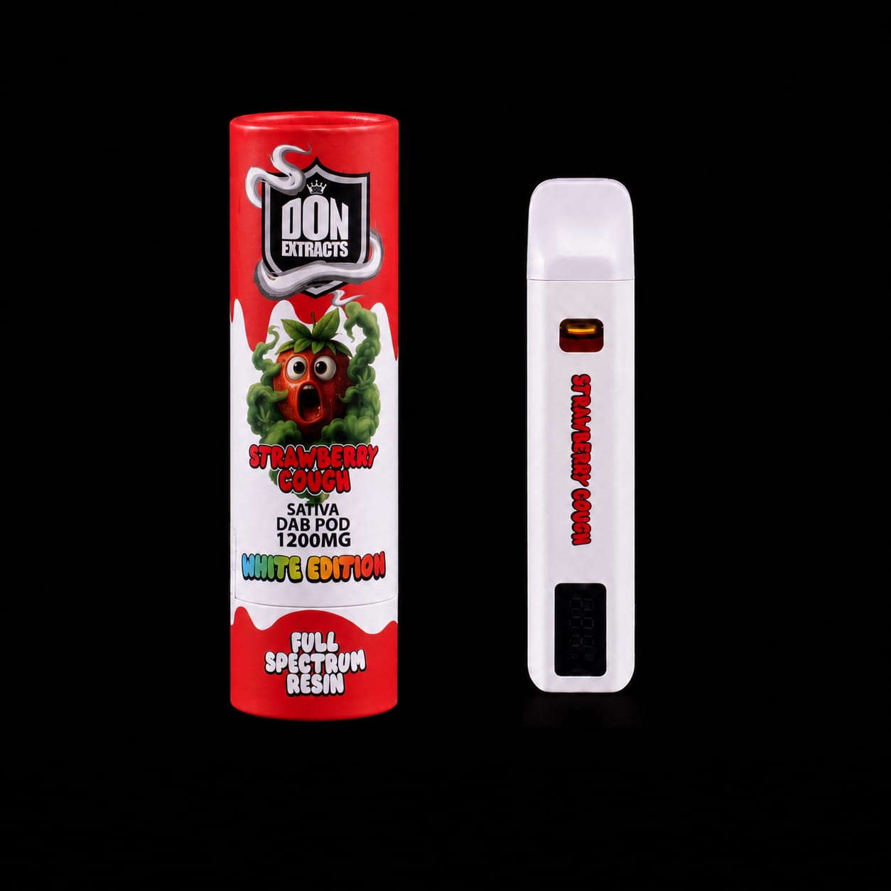Strawberry Cough White Edition dab pod